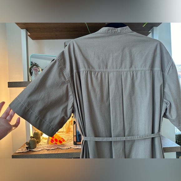 the frankie shop • poplin midi dress - Picture 9 of 14